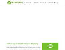 Tablet Screenshot of bosrecycling.nl